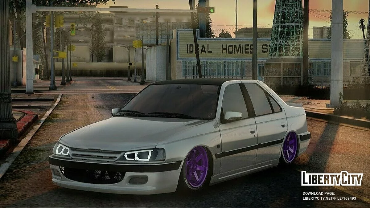 Peugeot Pars Yakuza Style / GTA San Andreas