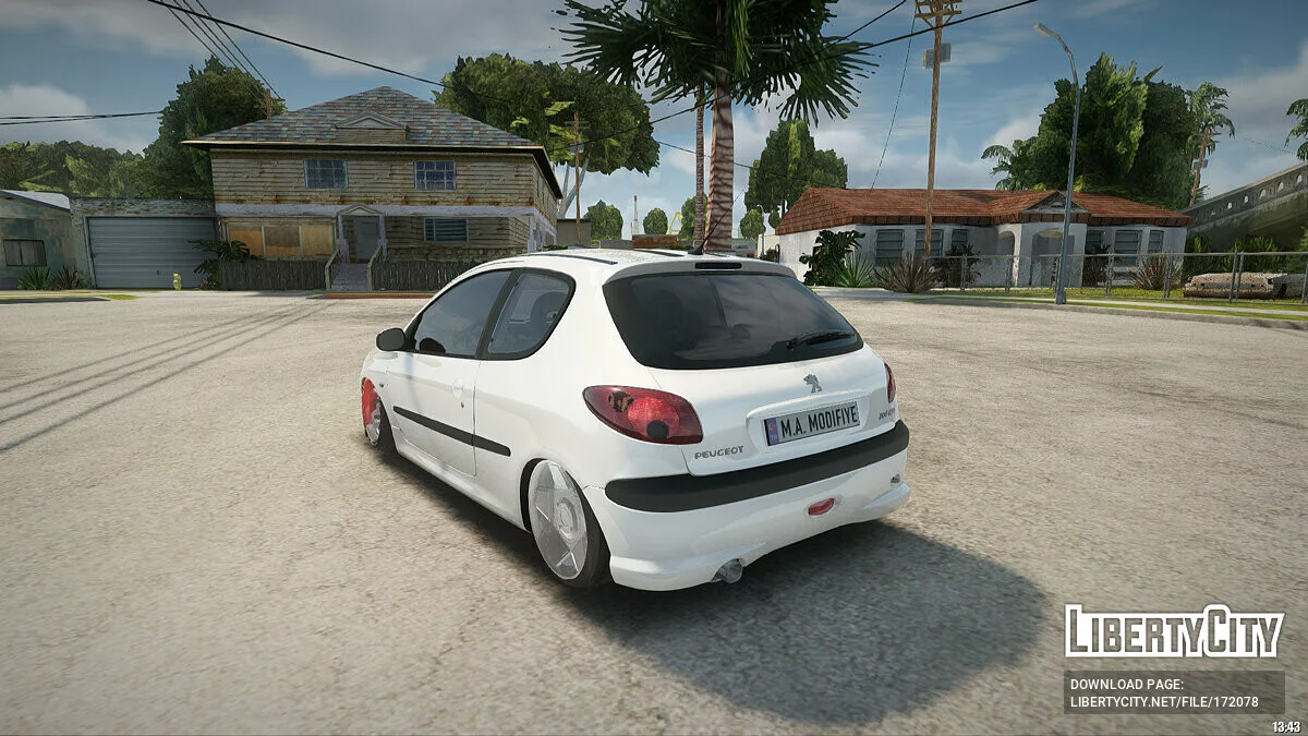 Peugeot 206 Mehmet ALAN / GTA San Andreas