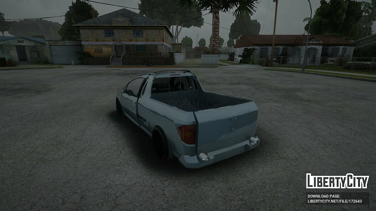 Pegeout 206 PickUP / GTA San Andreas