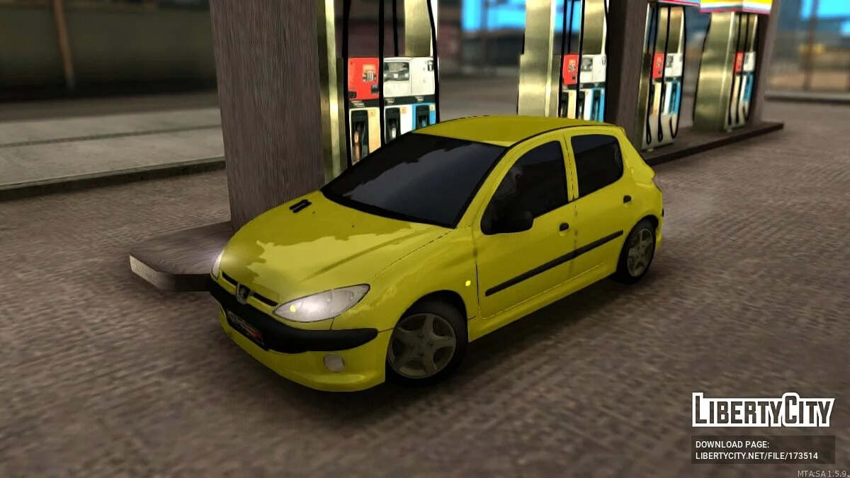 Peugeot 206 / GTA San Andreas