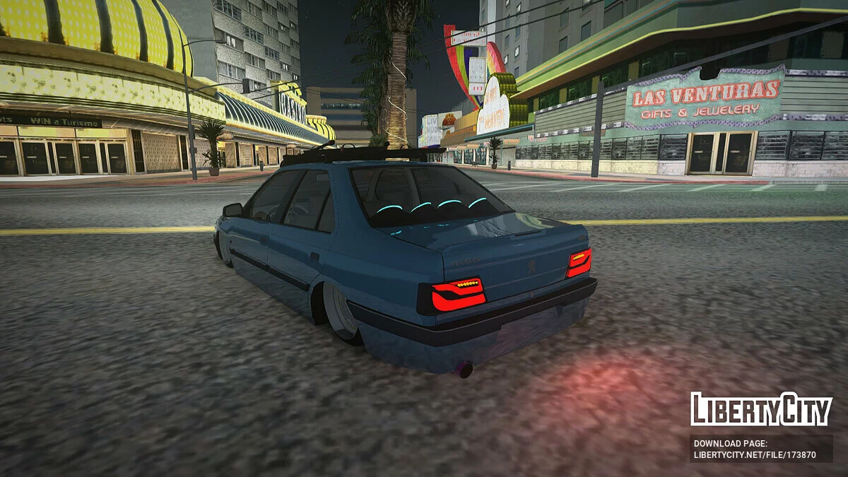 Peugeot 405 SLX Kafkhab / GTA San Andreas