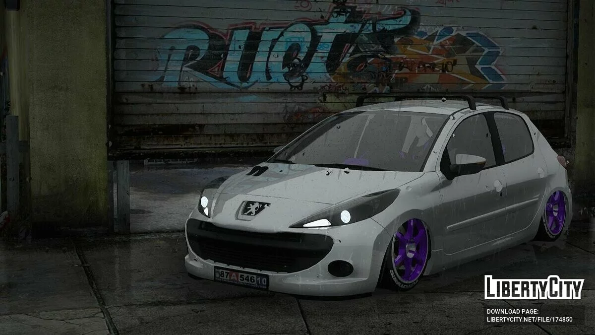 Peugeot 207 Sport / GTA San Andreas