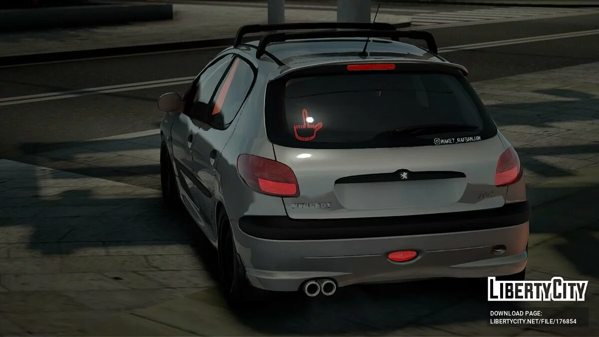 Peugeot 206 Sport / GTA San Andreas