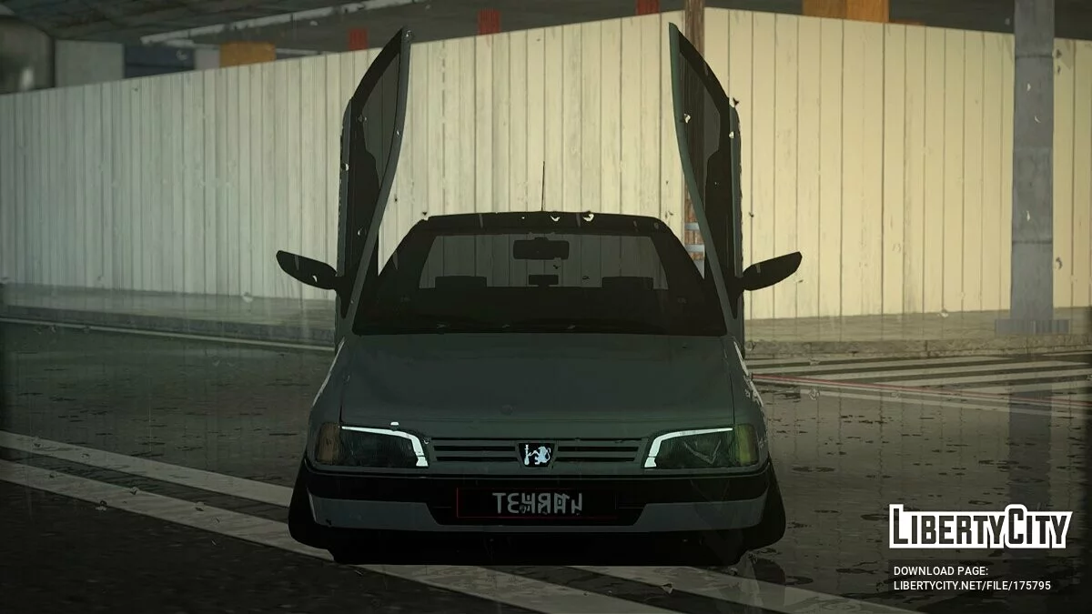 Peugeot 405 с развалом / GTA San Andreas