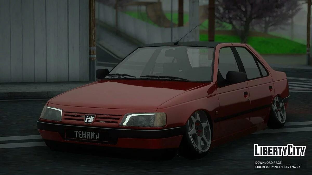 Peugeot 405 с развалом / GTA San Andreas
