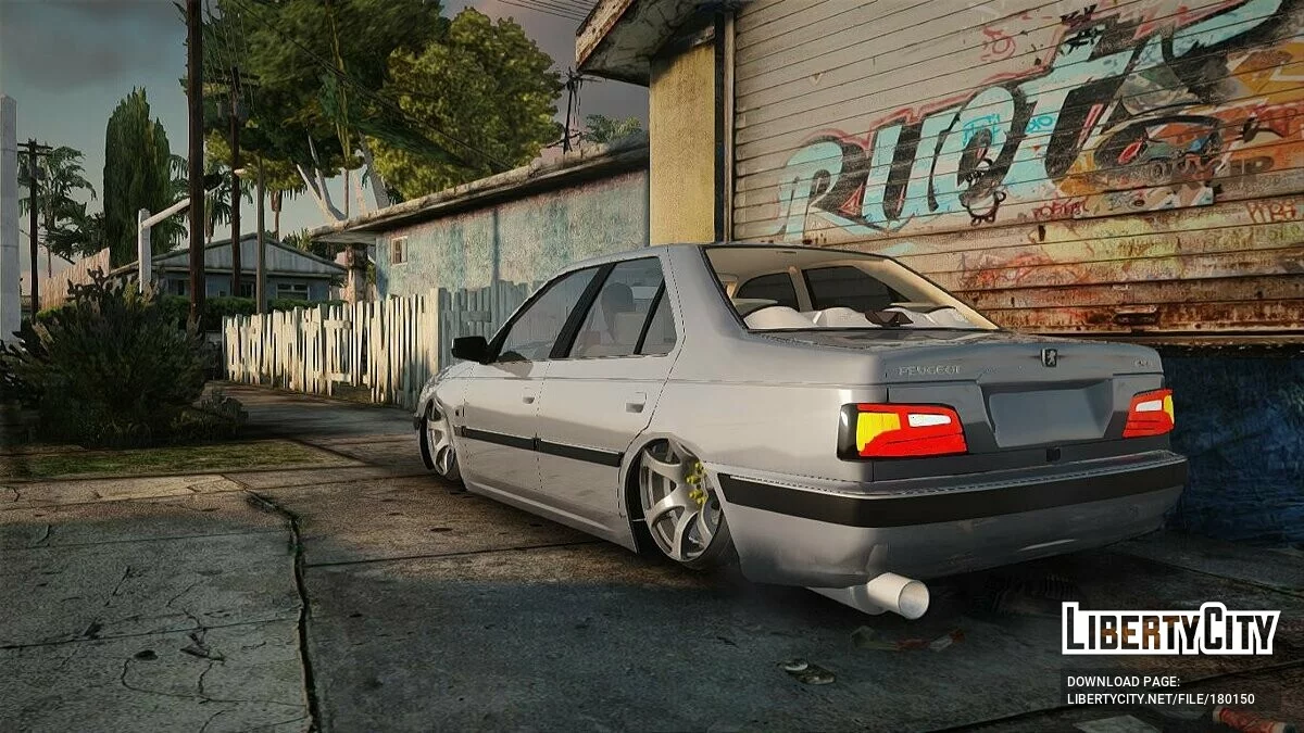 Тюнингованный Peugeot Pars  / GTA San Andreas