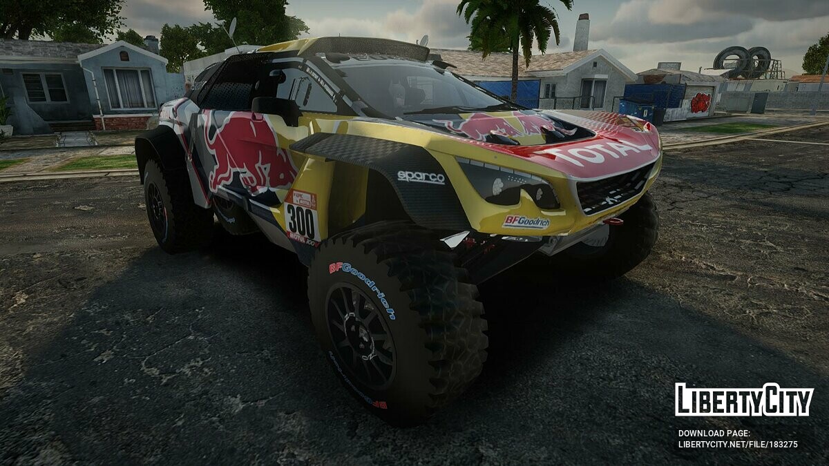 Скачать Peugeot 3008 DKR для GTA San Andreas