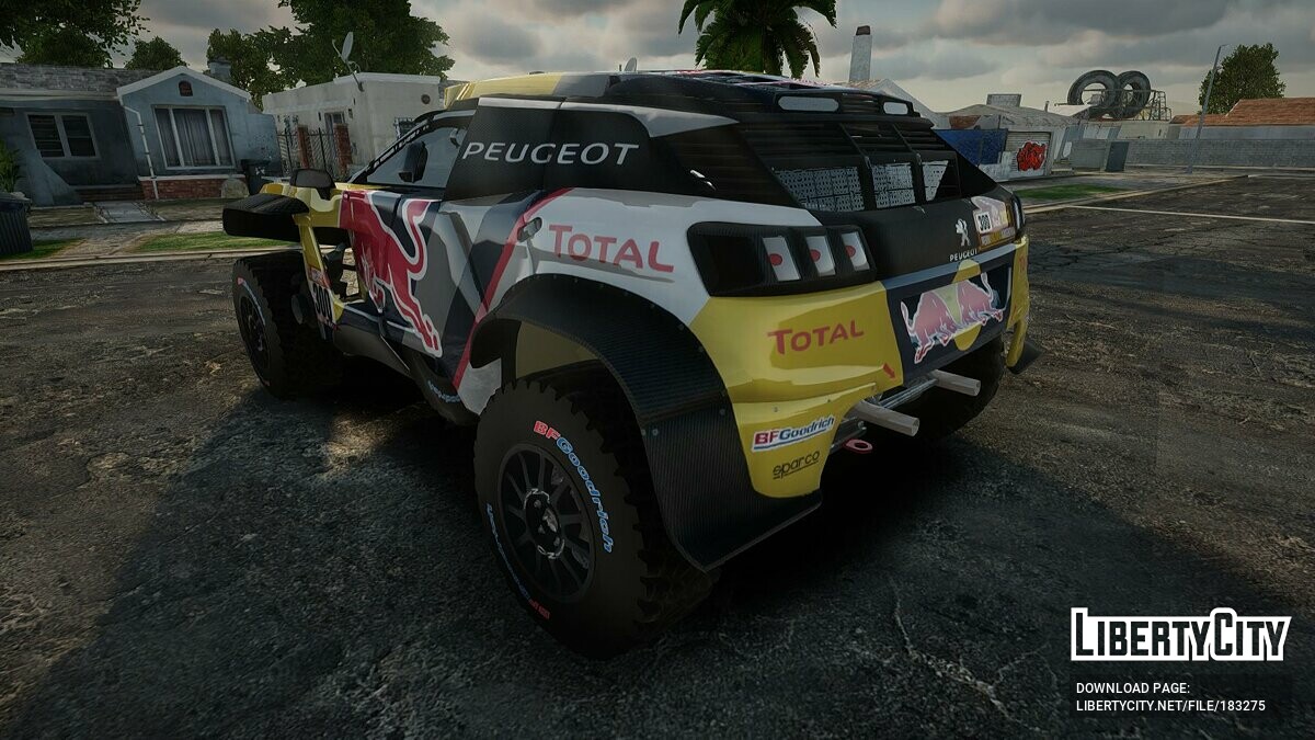 Скачать Peugeot 3008 DKR для GTA San Andreas