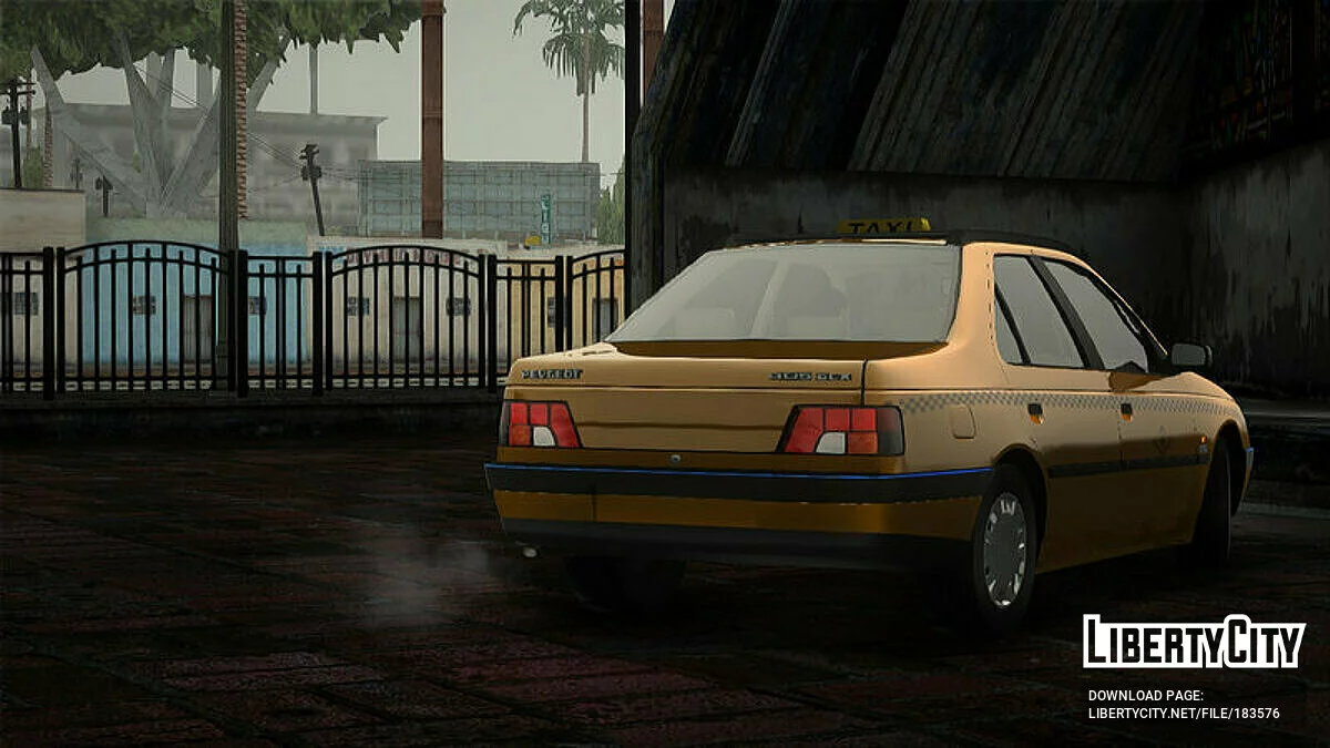 Peugeot 405 GLX Taxi / GTA San Andreas