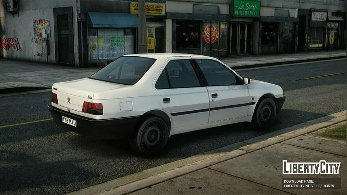 Peugeot Roa Sal / GTA San Andreas