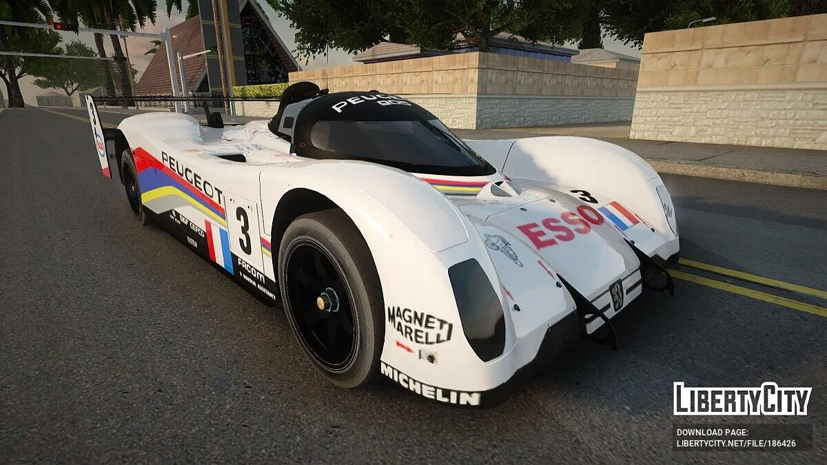 1992 Peugeot 905B EVO 1 LM (European version) / GTA San Andreas