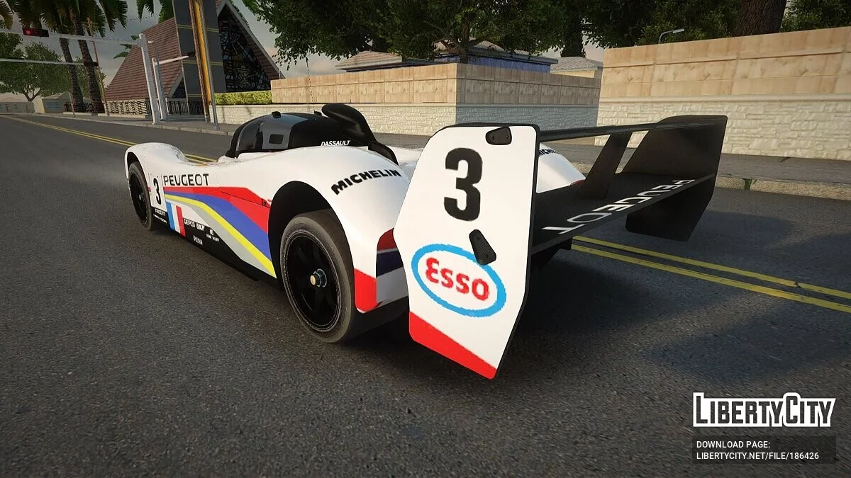 1992 Peugeot 905B EVO 1 LM (European version) / GTA San Andreas