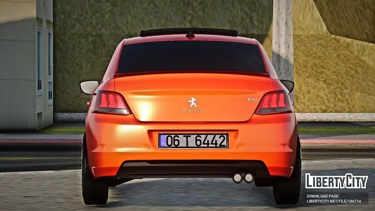 Peugeot 301 FL Taxi (Faça) / GTA San Andreas