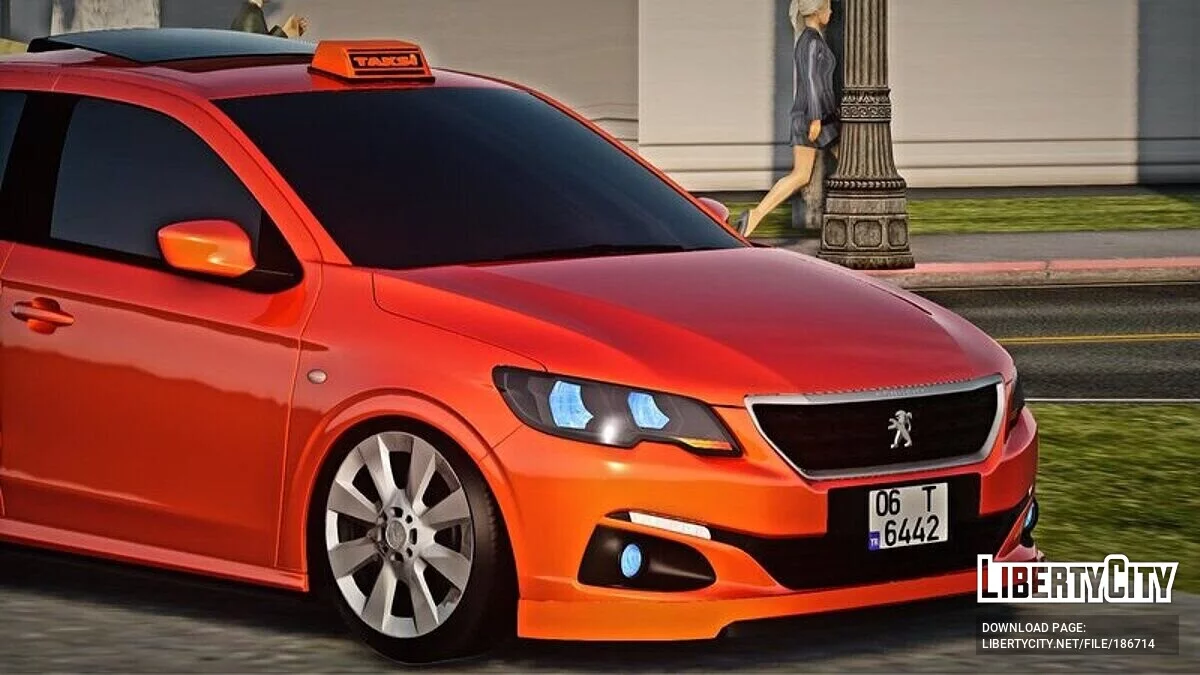 Peugeot 301 FL Taxi (Faça) / GTA San Andreas