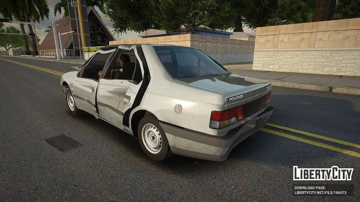 Peugeot RD 1600 Damaged / GTA San Andreas