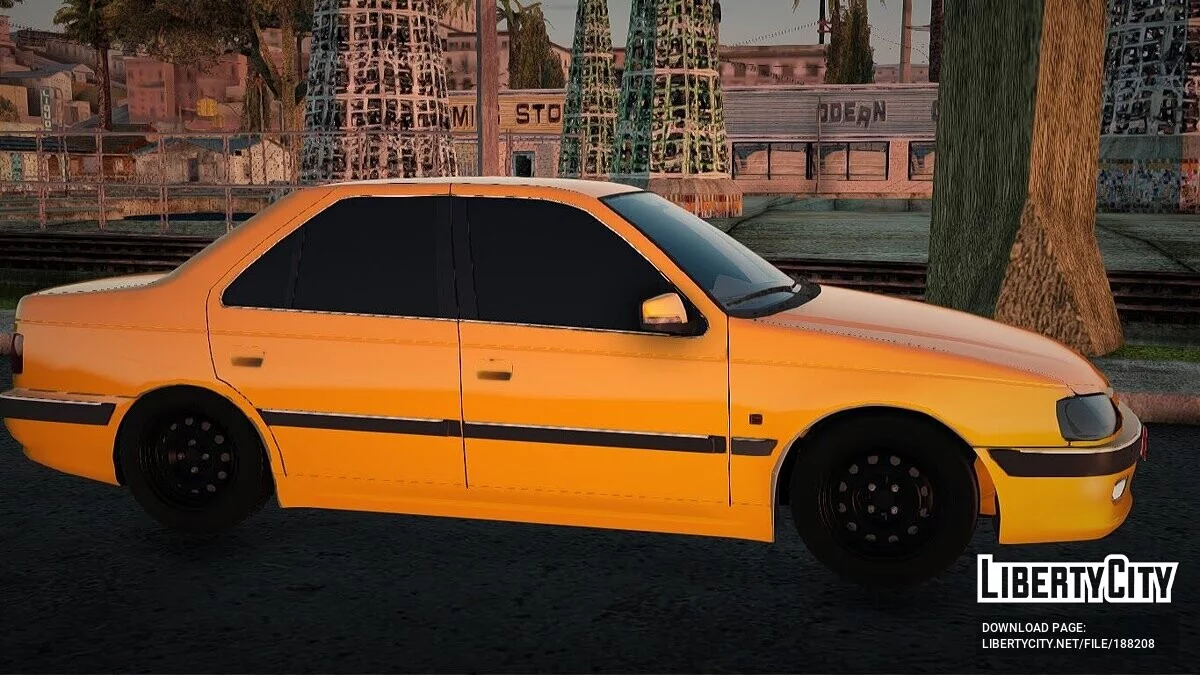Peugeot Pars 2015 Taxi Baghdad / GTA San Andreas