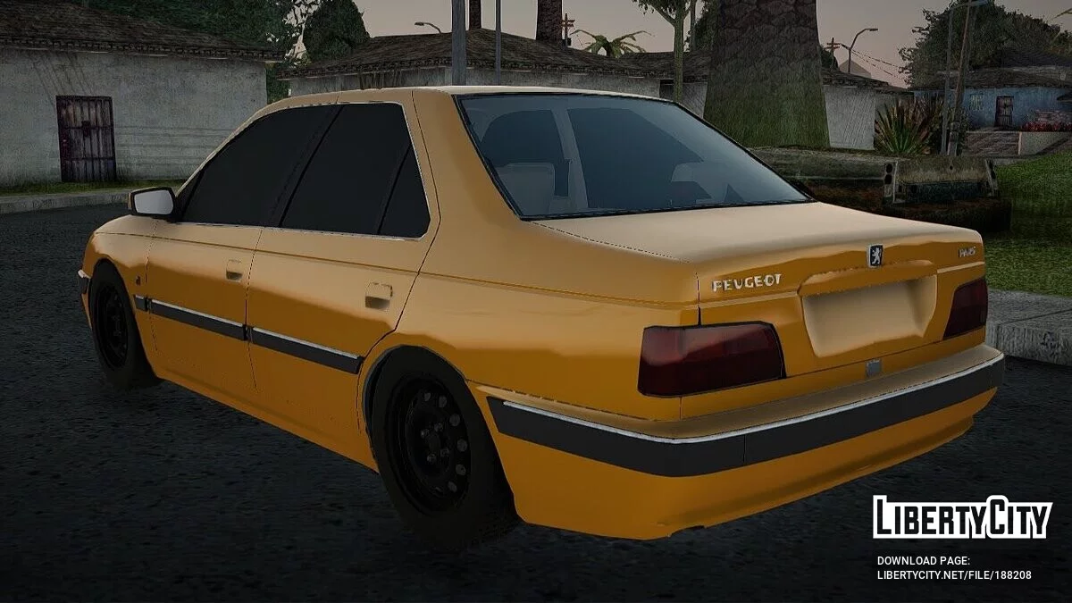 Peugeot Pars 2015 Taxi Baghdad / GTA San Andreas