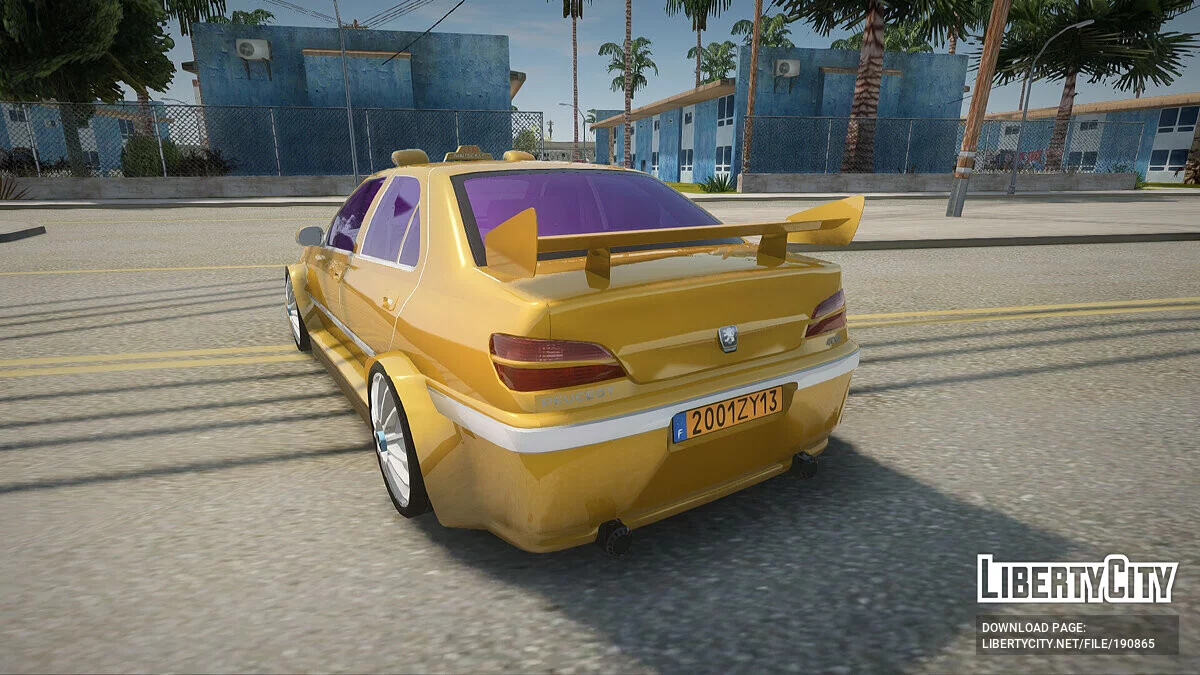 Peugeot 406 SLS Taxi 3 / GTA San Andreas