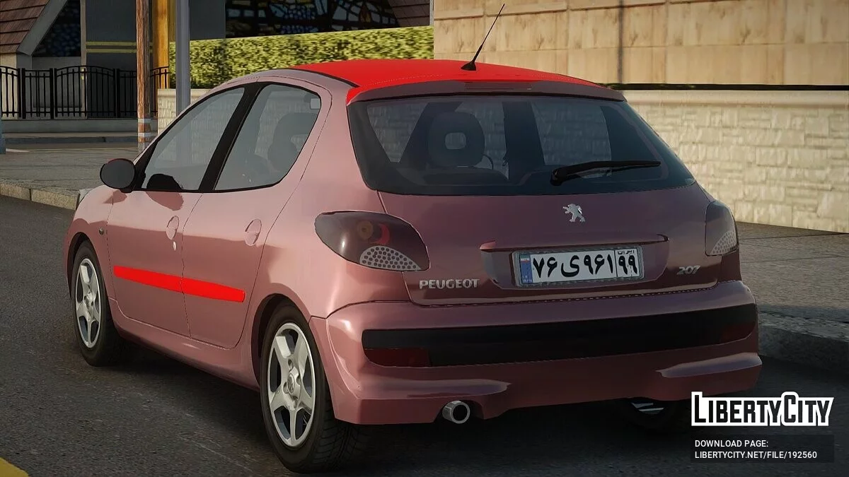 Peugeot 207 New style / GTA San Andreas