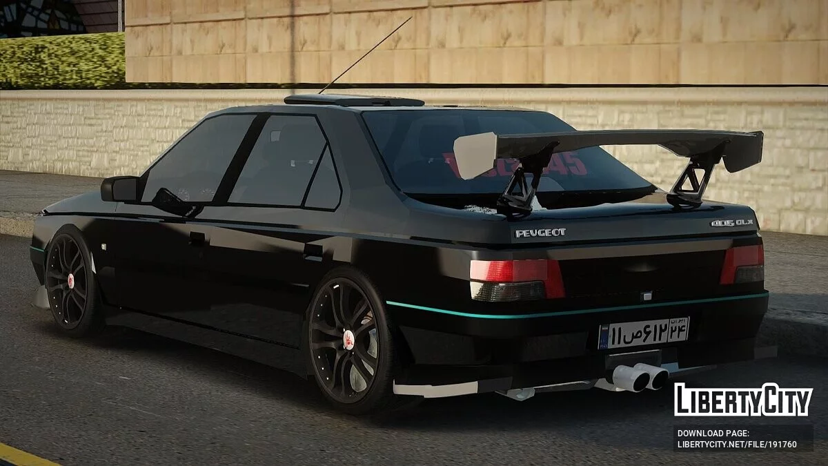 Peugeot 405 Full Sport / GTA San Andreas