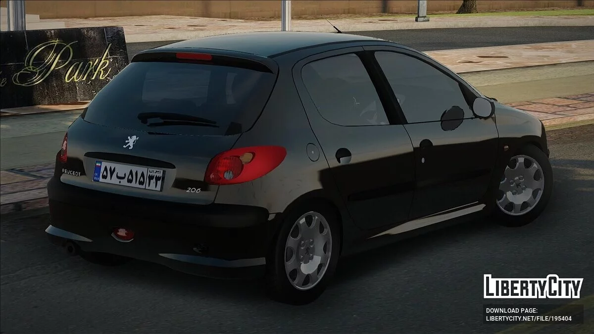 Peugeot 206 Tip 5 Stock / GTA San Andreas