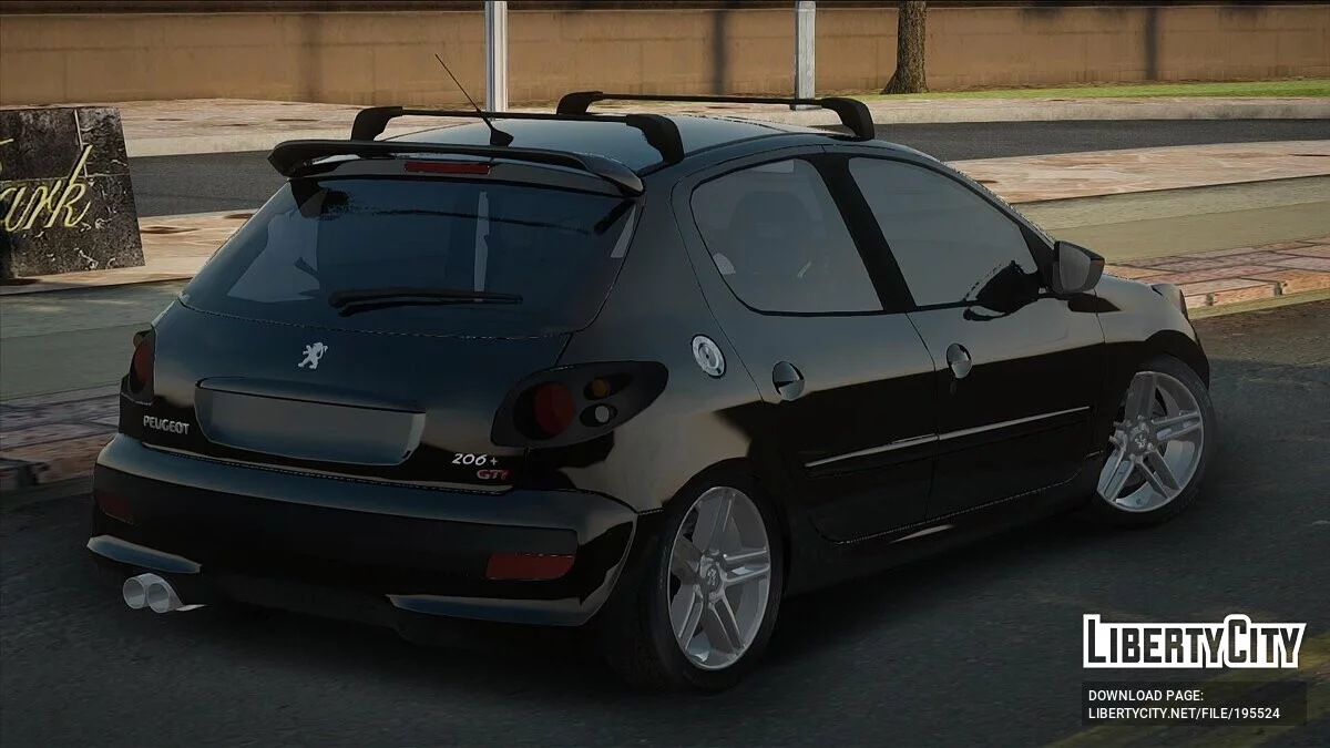 Peugeot 206+ / GTA San Andreas