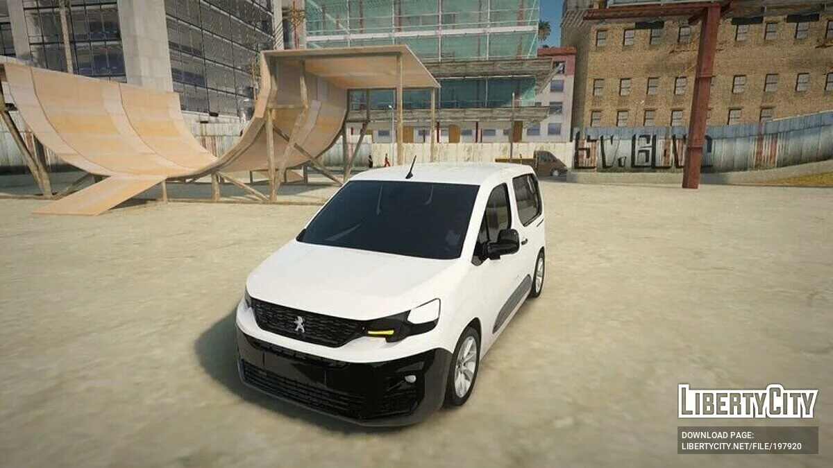 Peugeot Partner 2019 / GTA San Andreas