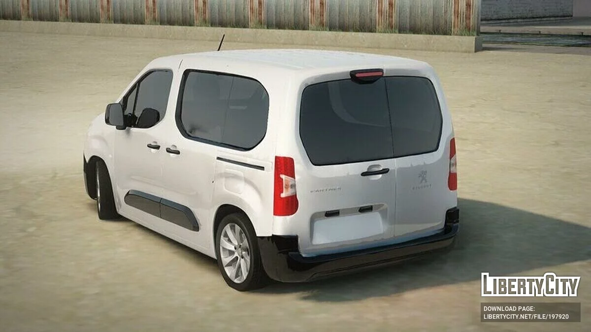 Peugeot Partner 2019 / GTA San Andreas