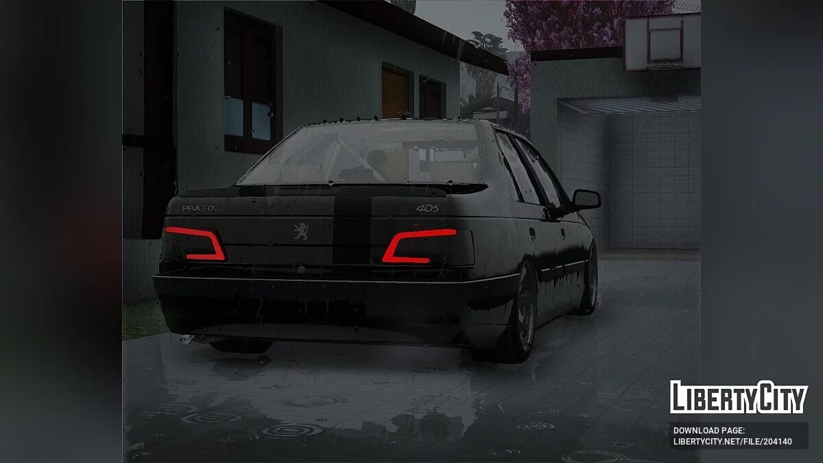 Peugeot 405 SLX Tuning / GTA San Andreas