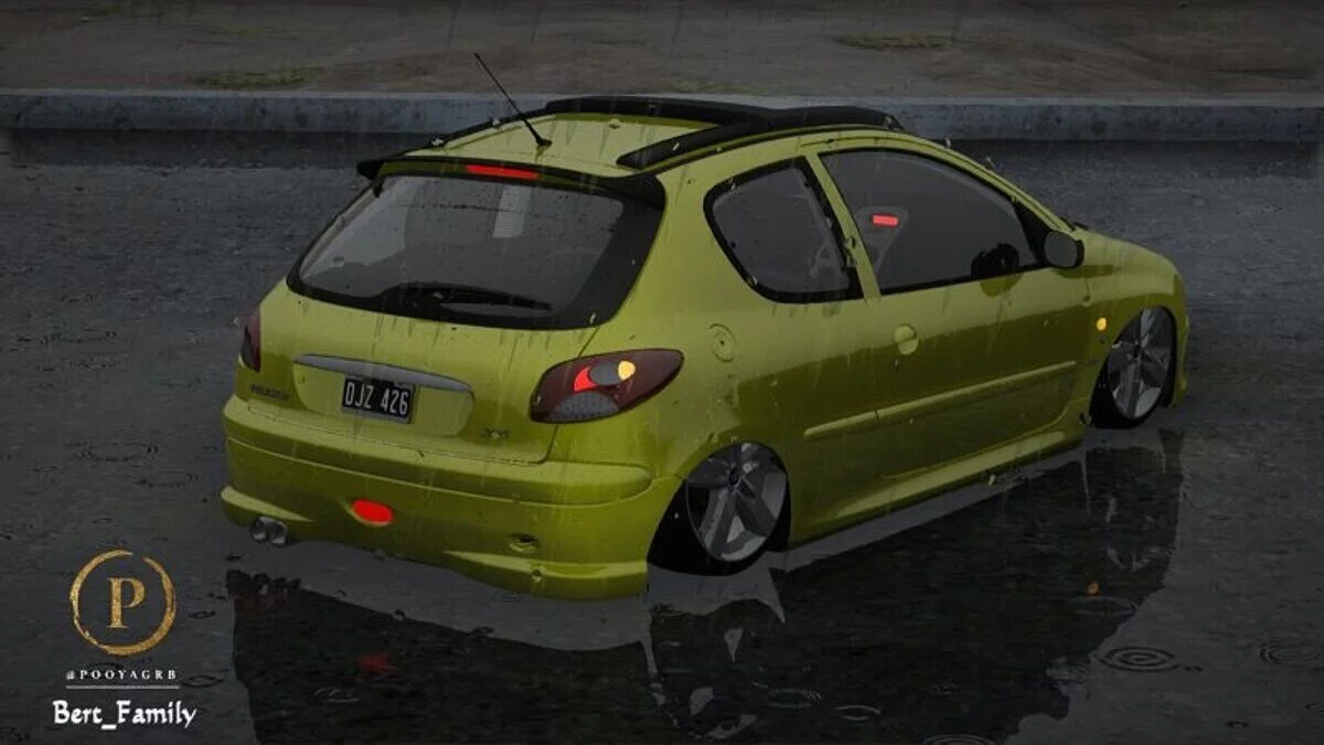 Peugeot 206 Sport / GTA San Andreas