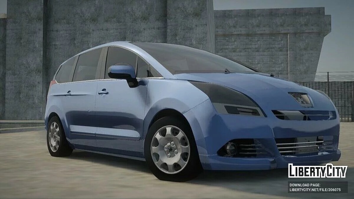 2010 Peugeot 5008 / GTA San Andreas