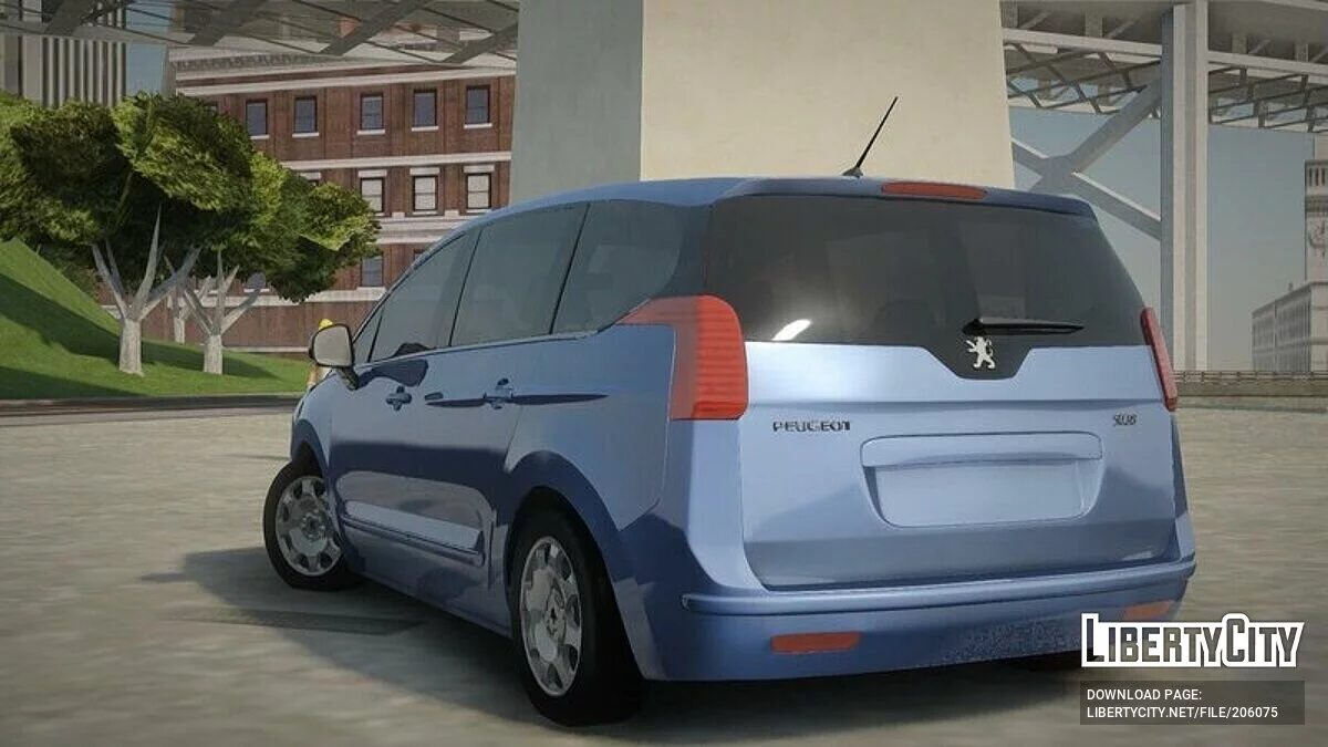 2010 Peugeot 5008 / GTA San Andreas