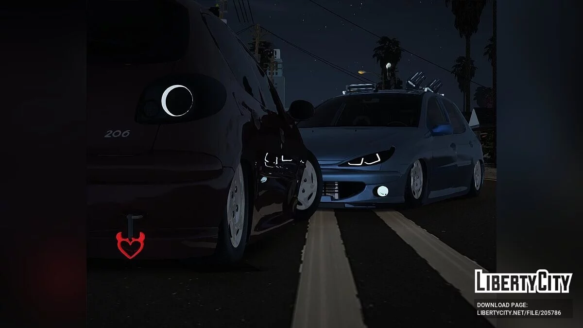 Peugeot 206 / GTA San Andreas