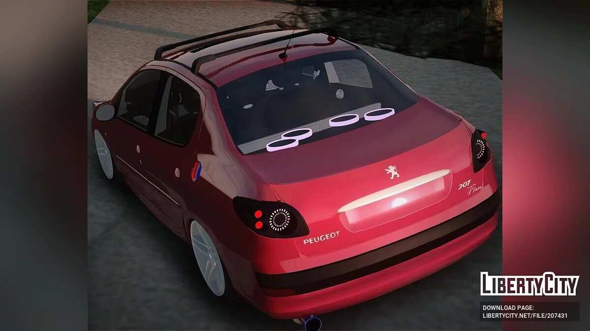 Peugeot 207 SD / GTA San Andreas