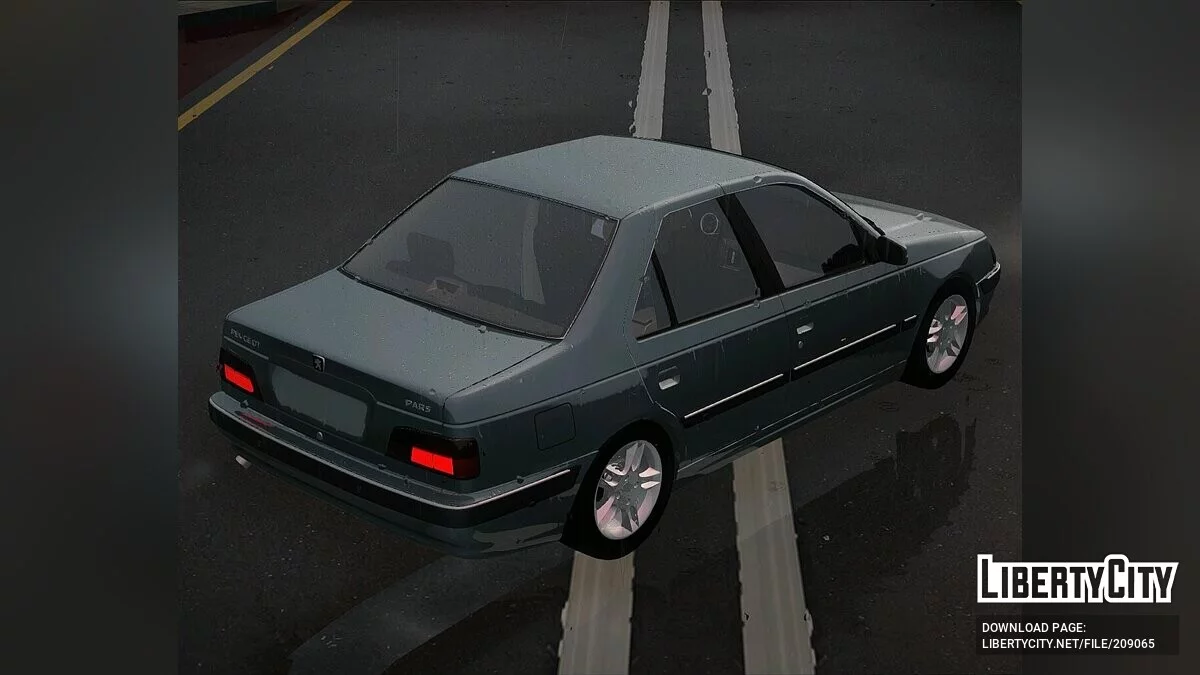 Peugeot Pars Elx (Tu5) / GTA San Andreas