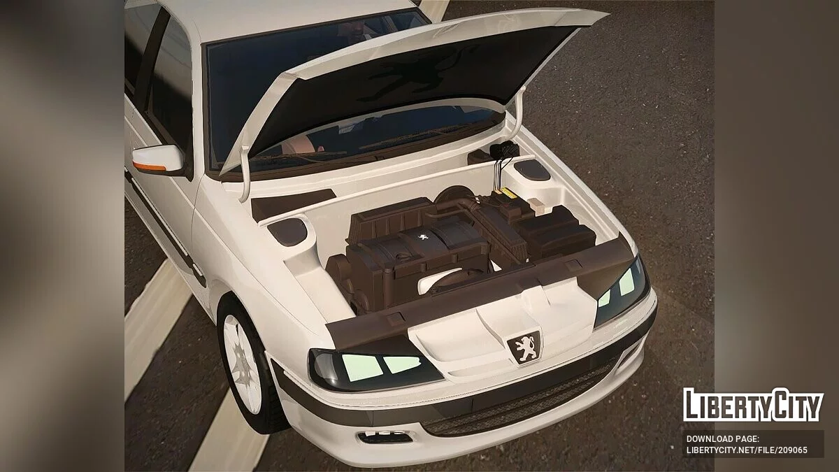 Peugeot Pars Elx (Tu5) / GTA San Andreas