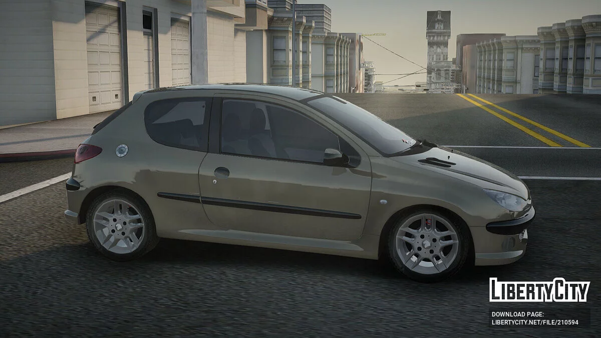 Peugeot 206 / GTA San Andreas