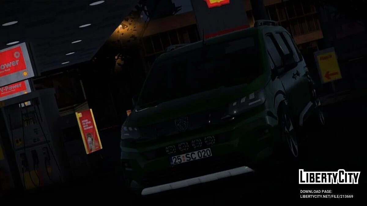2024 Peugeot Rifter (25SC020) / GTA San Andreas
