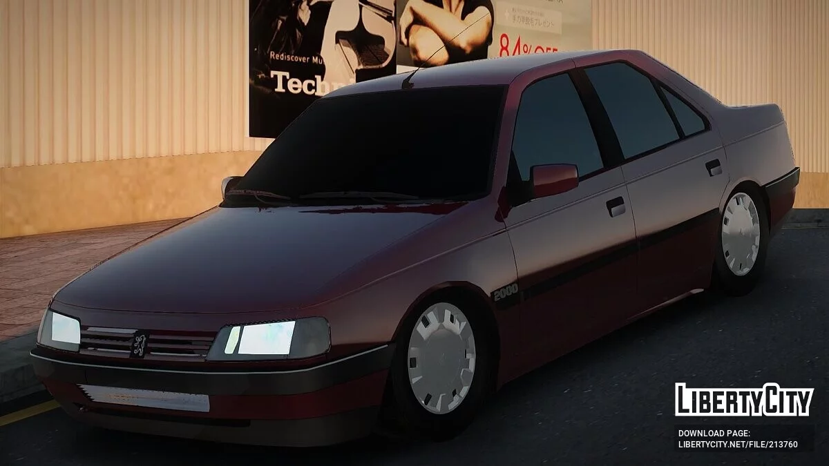 Peugeot 405 GLX / GTA San Andreas
