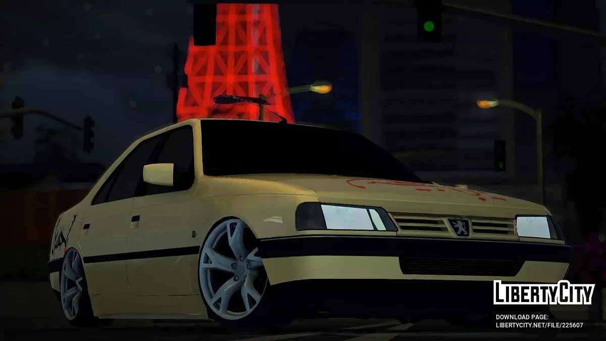 Peugeot 405 GLX (Moharami) / GTA San Andreas