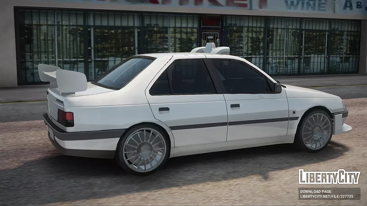 Peugeot 405 GLX Taxi Farance / GTA San Andreas