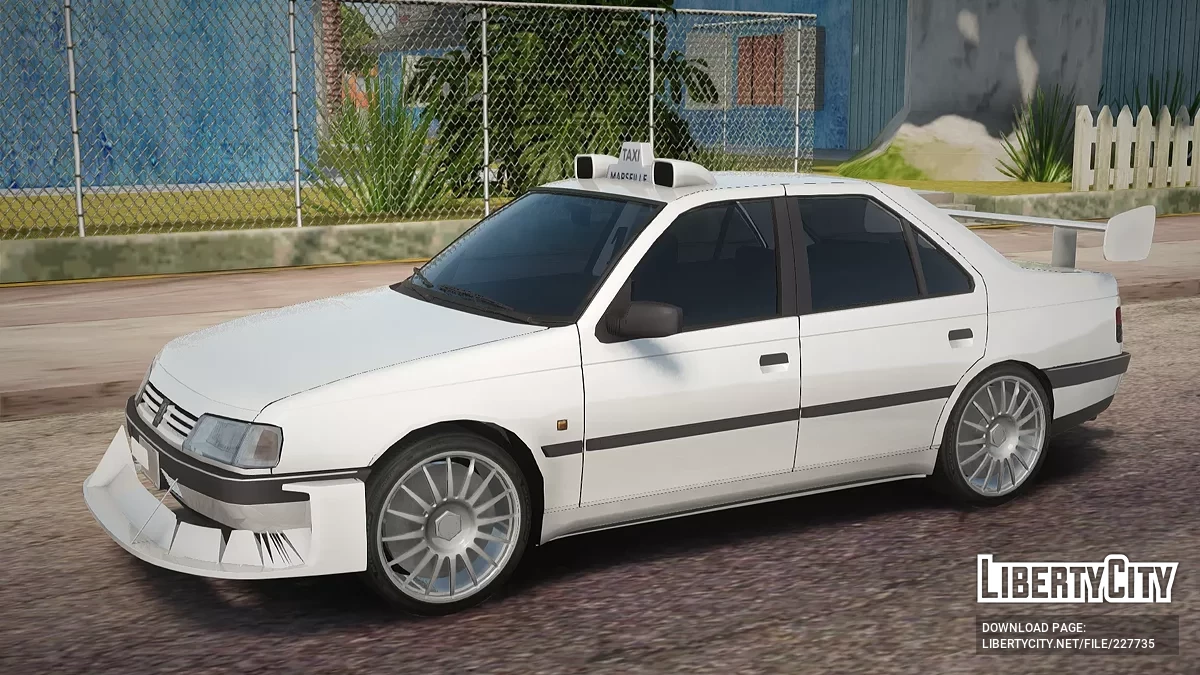 Peugeot 405 GLX Taxi Farance / GTA San Andreas