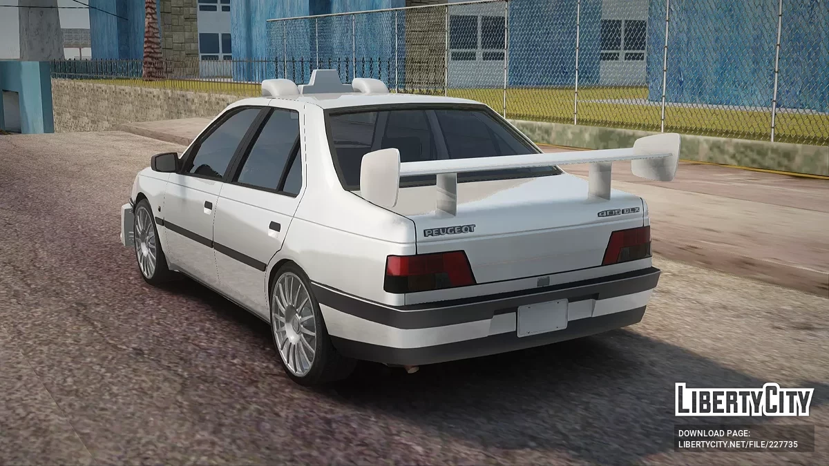 Peugeot 405 GLX Taxi Farance / GTA San Andreas