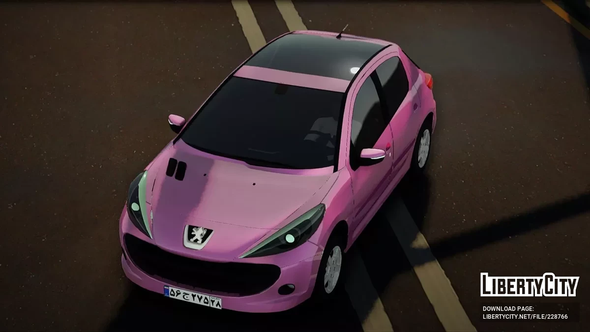 Peugeot 207 Pana / GTA San Andreas