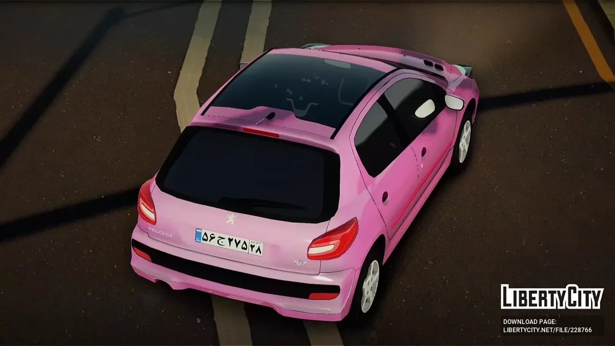 Peugeot 207 Pana / GTA San Andreas