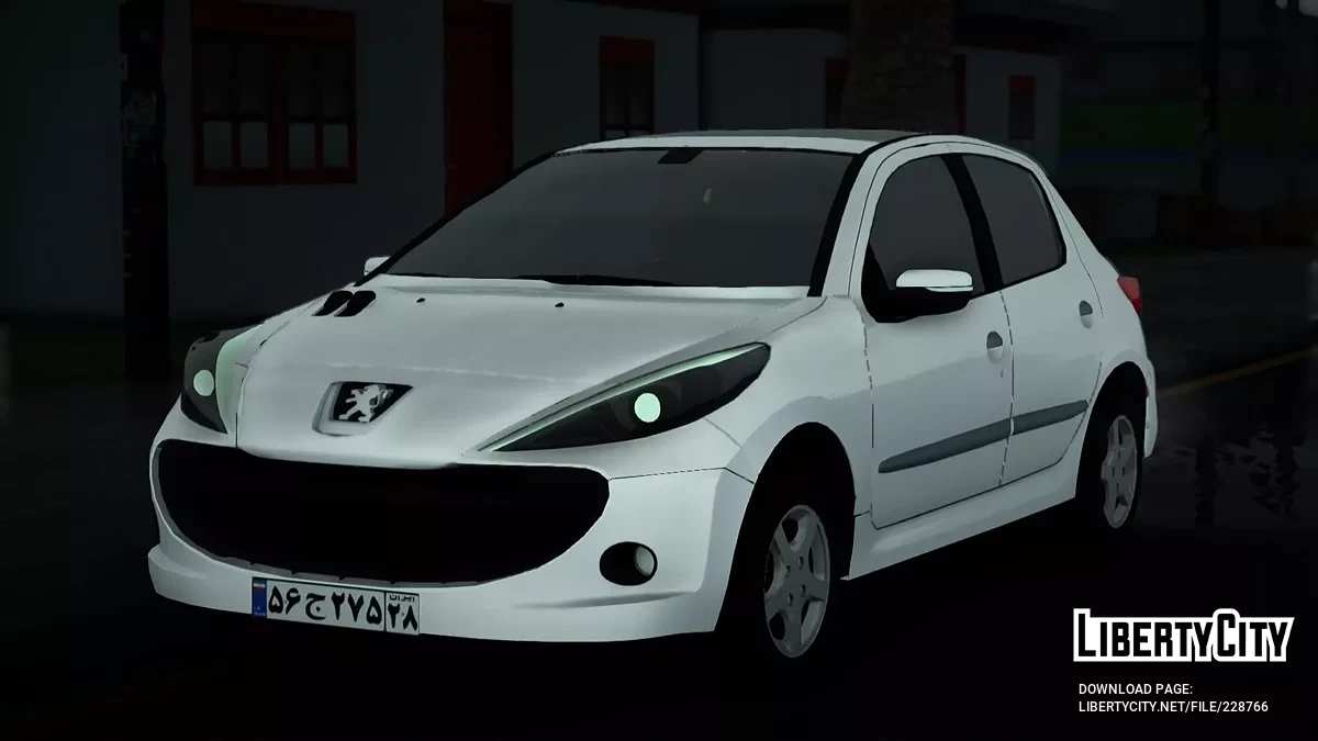 Peugeot 207 Pana / GTA San Andreas
