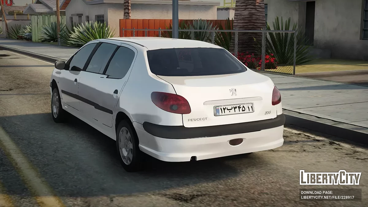 Peugeot 206 Limousine / GTA San Andreas