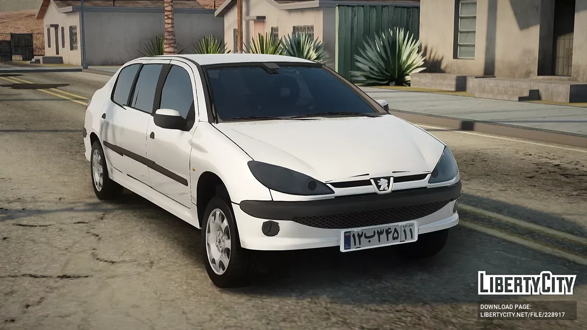 Peugeot 206 Limousine / GTA San Andreas