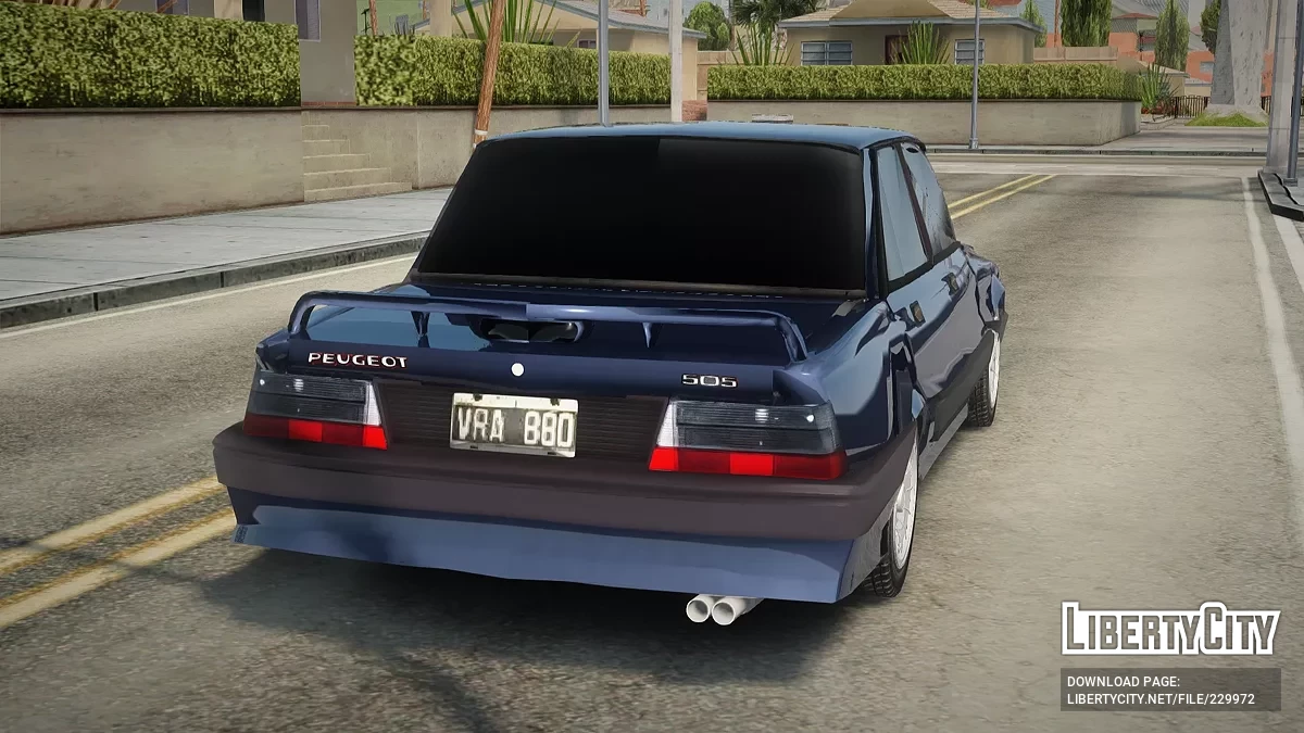 Peugeot 505 Mejorado / GTA San Andreas