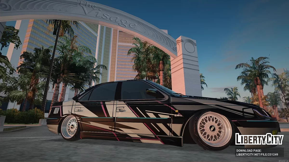 Peugeot Pars – Кастомный кузов в уличном стиле (Уличная версия) / GTA San Andreas